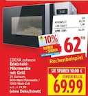 Edelstahl-Mikrowelle mit Grill Angebote von EDEKA zuhause bei E center Berlin für 62,99 €