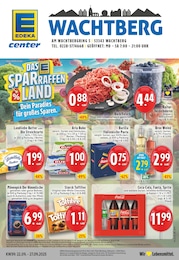 Supermarkt Prospekt von E center Sinzig E center Prospekt: "Aktuelle Angebote", 30 Seiten, 22.09.2025 - 27.09.2025
