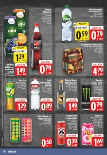 Energydrink im aktuellen EDEKA Prospekt (Paderborn) Energydrink im EDEKA Prospekt "Aktuelle Angebote" mit 24 Seiten (Paderborn)