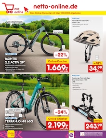 Fahrradhelm im Netto Marken-Discount Prospekt "Aktuelle Angebote" mit 61 Seiten (Ingolstadt)