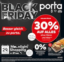 porta Möbel Prospekt für Meerane: "BLACK SALE", 1 Seite, 29.11.2024 - 30.11.2024