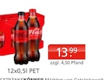 Aktuelles Coca-Cola Angebot bei Getränkewelt in Marl ab 13,99 €
