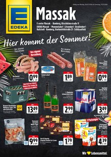 Aktueller EDEKA Hallstadt Prospekt EDEKA Hallstadt Prospekt "Aktuelle Angebote" mit 2 Seiten
