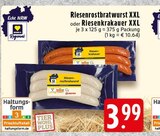 Riesenrostbratwurst XXL Angebote von EDEKA bei EDEKA Krefeld für 3,99 €
