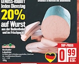 Herzhafter Leberkäse von Bauern Gut im aktuellen EDEKA Prospekt für 0,99 €