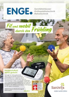 Sanitätshaus Enge GmbH Prospekt Fit und mobil durch den Frühling mit  Seiten