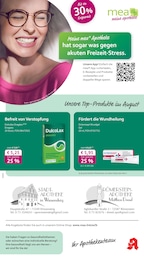 mea - meine apotheke Prospekt für Kaltenwanghof mit 4 Seiten mea - meine apotheke Prospekt für Kaltenwanghof: "Unsere August-Angebote", 4 Seiten, 01.08.2025 - 31.08.2025
