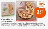Flammkuchen Angebote von Maître Pierre bei tegut Bensheim für 2,79 €