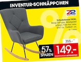Schaukelsessel RICKI von Z2 im aktuellen Zurbrüggen Prospekt