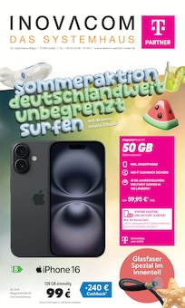 Aktueller INOVACOM Prospekt für Wermelskirchen und Ungebung, Seiten zum blättern INOVACOM Prospekt SOMMERAKTION: DEUTSCHLANDWEIT UNBEGRENZT SURFEN mit Seiten in Wermelskirchen und Umgebung