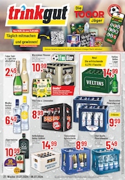 Aktueller Trinkgut Getränkemärkte Prospekt für Wallmerod: Aktuelle Angebote mit 6} Seiten, 01.07.2024 - 06.07.2024