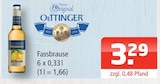 Getränke Oase - Fassbrause Angebot im Prospekt Fassbrause bei Getränke Oase im Prospekt "" für 3,29 €
