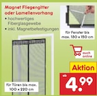 Magnet Fliegengitter im Netto Marken-Discount Prospekt Magnet Fliegengitter von im aktuellen Netto Marken-Discount Prospekt für 4,99 €