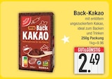 Aktuelles Back-Kakao Angebot bei EDEKA in Ingolstadt ab 2,49 €