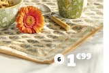 Set de table en promo chez Gifi Set de table dans le catalogue Gifi