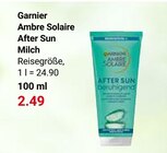 Ambre Solaire After Sun Milch bei GLOBUS im Prospekt "" für 2,49 €