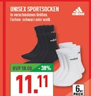 Unisex Sportsocken schwarz im Angebot bei Marktkauf in Gütersloh Unisex Sportsocken schwarz Angebote von adidas bei Marktkauf Gütersloh für 11,11 €