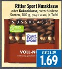 Nussklasse Angebote von Ritter Sport bei EDEKA Gießen für 1,69 €