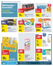 Prix et réduction Cosmétiques dans le prospectus Carrefour en cours Offre Cosmétiques dans le catalogue Carrefour du moment à la page 68