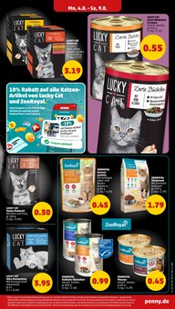 Katzenfutter im Penny Prospekt "Wer günstig will, muss Penny." mit 41 Seiten (Saarbrücken)