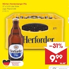 Nörten-Hardenberger Pils Angebote von Herforder bei Netto Marken-Discount Stemwede für 9,99 €