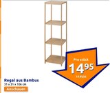 Regal aus Bambus im Angebot bei Action in Darmstadt Regal aus Bambus Angebote bei Action Darmstadt für 14,95 €