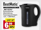 Wasserkocher im Angebot bei Marktkauf in Reutlingen Wasserkocher Angebote von BestMatic bei Marktkauf Reutlingen für 6,99 €