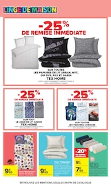 Couette en promo dans le catalogue Carrefour à la page 25