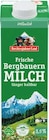 Fett im Netto Marken-Discount Prospekt Frische Bergbauern Milch 1,5% Fett von Berchtesgadener Land im aktuellen Netto Marken-Discount Prospekt für 1,00 €