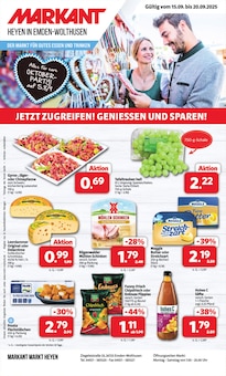 Aktueller Markant Nordwest Emden Prospekt "DER MARKT FÜR GUTES ESSEN UND TRINKEN" mit 16 Seiten