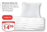 Aktuelle Kopfkissen Angebote bei GLOBUS in Leipzig Aktuelles Mikrofaser-Betten-Set Angebot bei GLOBUS in Leipzig ab 14,99 €