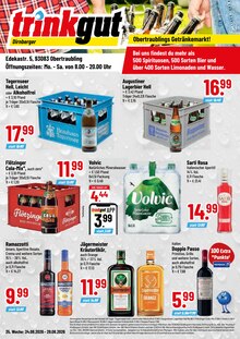 Volvic im Trinkgut Prospekt "Aktuelle Angebote" mit 4 Seiten (Regensburg)