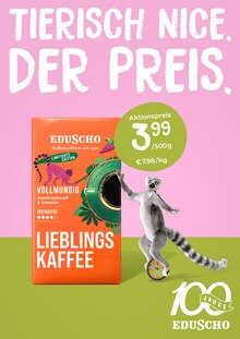 Tchibo im Supermarkt Prospekt Osnabrück "100 Jahre EDUSCHO" mit 5 Seiten