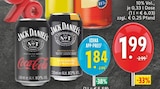 Coca-Cola im Angebot bei EDEKA in Gummersbach Coca-Cola Angebote von Jack Daniel's bei EDEKA Gummersbach für 1,84 €