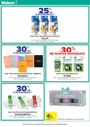 Offre Fournitures Scolaires dans le catalogue Carrefour du moment à la page 87