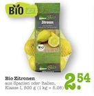 Bio Zitronen Angebote von EDEKA Bio bei E center Wiesbaden für 2,54 €