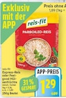 Express-Reis von reis-fit im aktuellen E center Prospekt