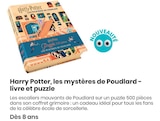 Harry Potter, les mystères de Poudlard - livre et puzzle en promo chez Cultura Harry Potter, les mystères de Poudlard - livre et puzzle dans le catalogue Cultura