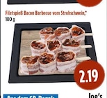 Filetspieß Bacon Barbecue vom Strohschwein bei EDEKA im Lollar Prospekt für 2,19 €