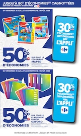 Promos Loisirs Créatifs dans le catalogue "L'ÉTÉ EN MAILLOT, LA RENTRÉE EN GRANDS CARREAUX." de Carrefour Loisirs Créatifs en promo dans le catalogue Carrefour à la page 23