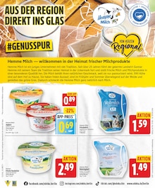 Milch im EDEKA Prospekt "Aktuelle Angebote" mit 30 Seiten (Berlin)