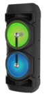 ENCEINTE BLUETOOTH AVEC LUMIÈRE DISCO 8 EN 1 - iDance en promo chez JouéClub ENCEINTE BLUETOOTH AVEC LUMIÈRE DISCO 8 EN 1 - iDance dans le catalogue JouéClub