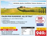 Aktuelle Reis Angebote bei Netto Marken-Discount in Hannover Aktuelles Italien PKW-Rundreise "All of Italy" Angebot bei Netto Marken-Discount in Hannover ab 949,00 €