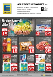 Discounter Prospekt von EDEKA Kamp-Lintfort EDEKA Prospekt: "Aktuelle Angebote", 24 Seiten, 25.08.2025 - 30.08.2025