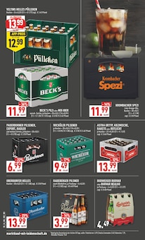 Bier im Marktkauf Prospekt "Aktuelle Angebote" mit 40 Seiten (Rheda-Wiedenbrück)