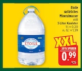 natürliches Mineralwasser still von Etoile im aktuellen Marktkauf Prospekt