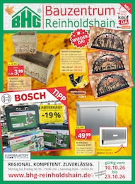 Bauzentrum Reinholdshain Prospekt für Bannewitz mit 8 Seiten Bauzentrum Reinholdshain Prospekt für Bannewitz: "REGIONAL.KOMPETENT.ZUVERLÄSSIG.", 8 Seiten, 10.10.2026 - 23.10.2026
