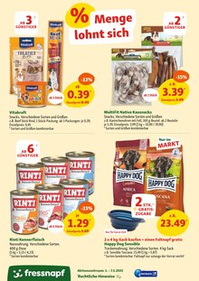Kaninchen im aktuellen Fressnapf Prospekt (Bonn) Kaninchen im Fressnapf Prospekt "Satte Rabatte fĂĽr alle" mit 15 Seiten (Bonn)