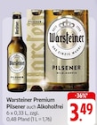 Aktuelles Warsteiner Premium Pilsener auch Alkoholfrei Angebot bei E center in Göppingen ab 3,49 €