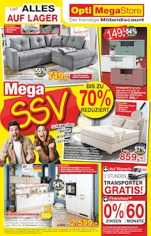 Opti-Megastore Prospekt Mega SSV mit  Seiten in Hofheim (Unterfranken) und Umgebung